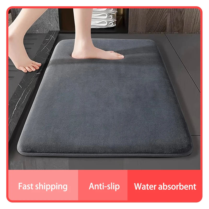 Tapis de Bain Ultra-Absorbant Antidérapant