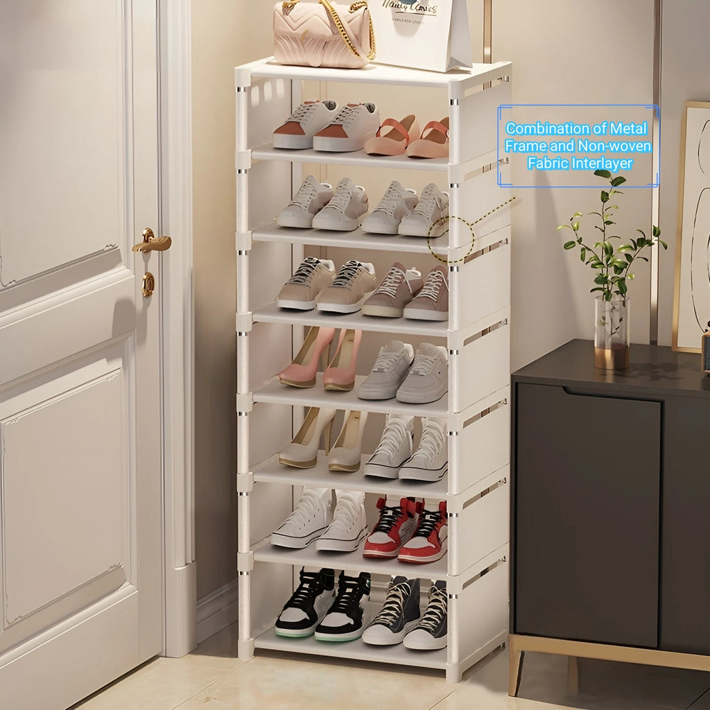 Étagère à Chaussures d'Entrée 6 ou 8 Niveaux