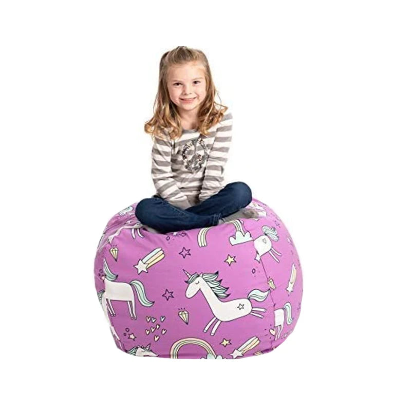 Pouf de Rangement pour Peluches (housse à remplir)