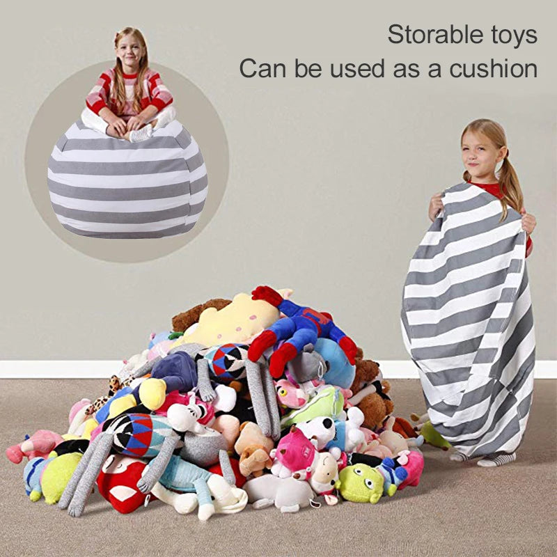 Pouf de Rangement pour Peluches (housse à remplir)