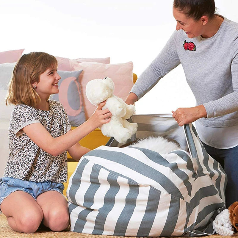Pouf de Rangement pour Peluches (housse à remplir)