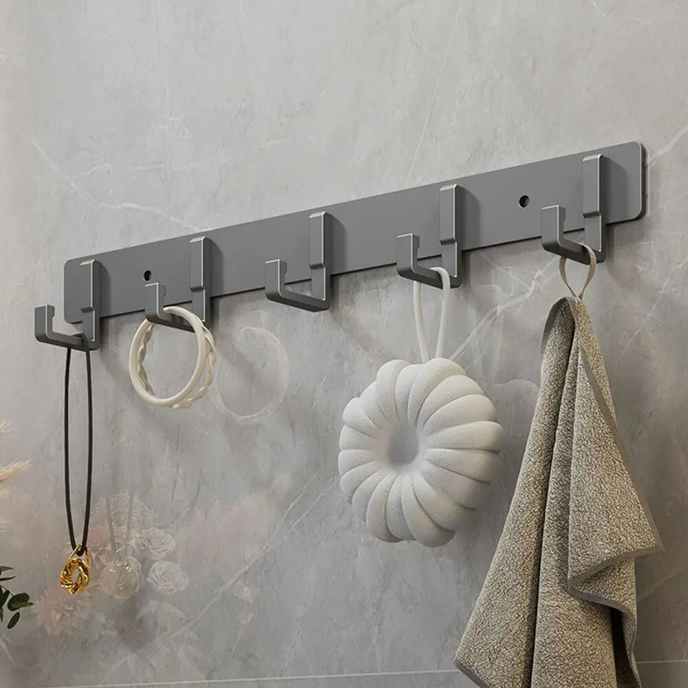 Porte-Manteau Mural Sans Perçage (3 à 8 crochets)