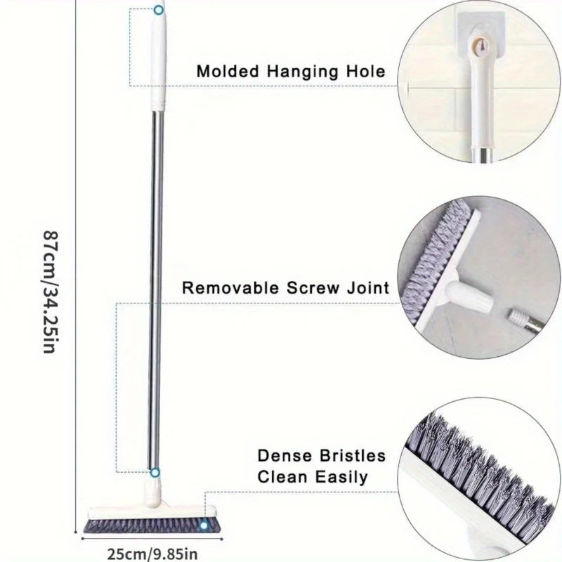 Brosse de Sol à Long Manche pour Salle de Bain
