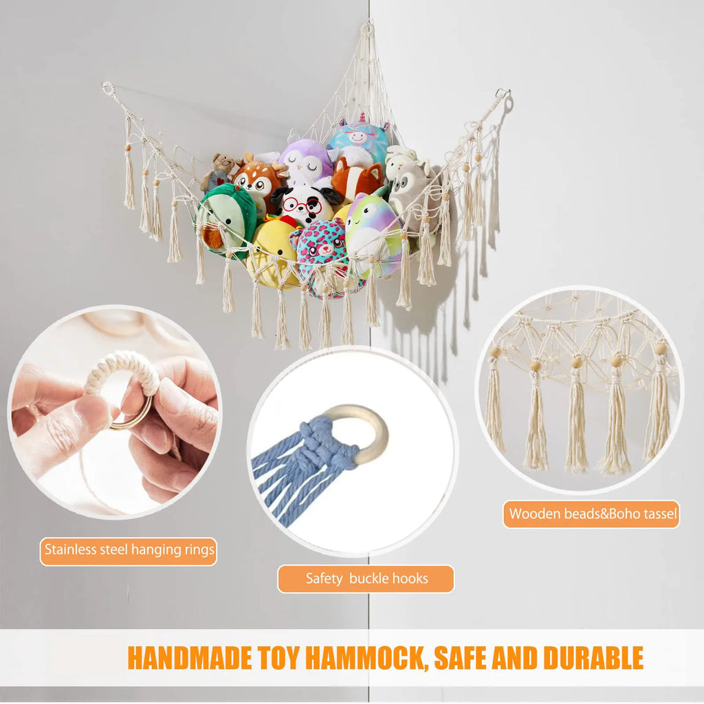 Hamac Mural pour Peluches et Doudous