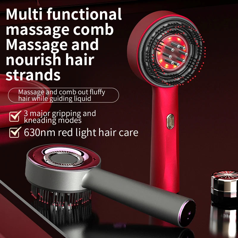 Le Masseur Cuir Chevelu Rangella — Lumière rouge & massage pétrissant