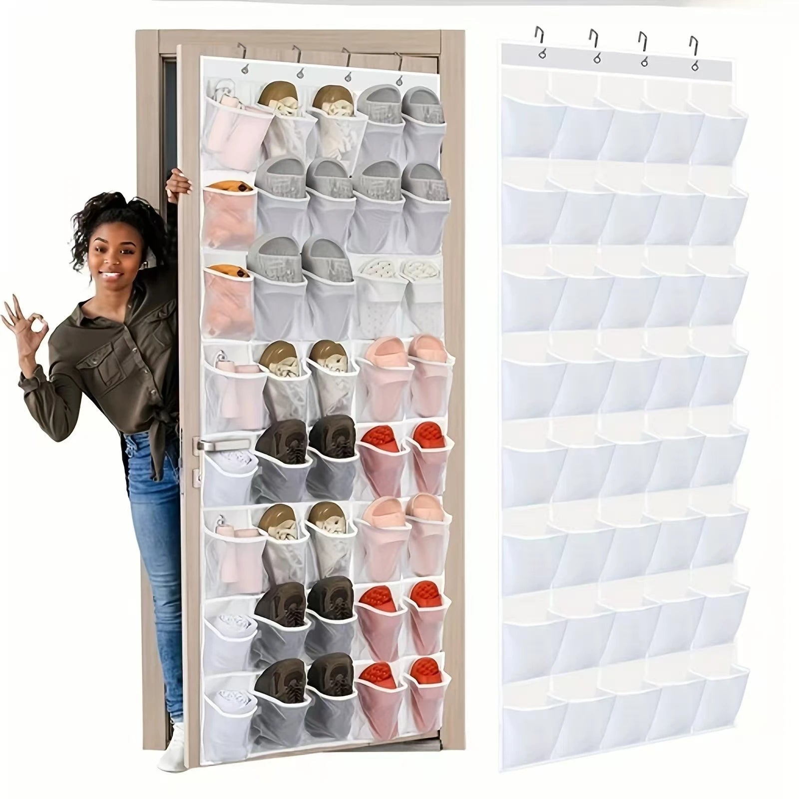 Range-Chaussures Suspendu pour Porte