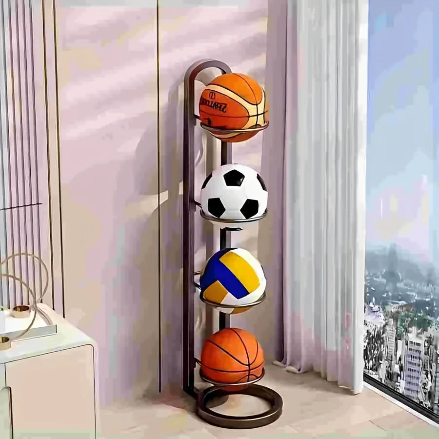 Support de Rangement pour Ballons en Métal