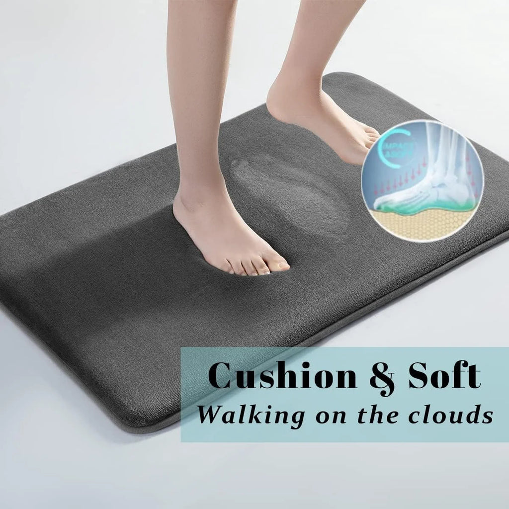 Tapis de Bain Ultra-Absorbant Antidérapant